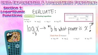 Evaluating Logarithms (Mental Math Style) (S2E3) Wealth