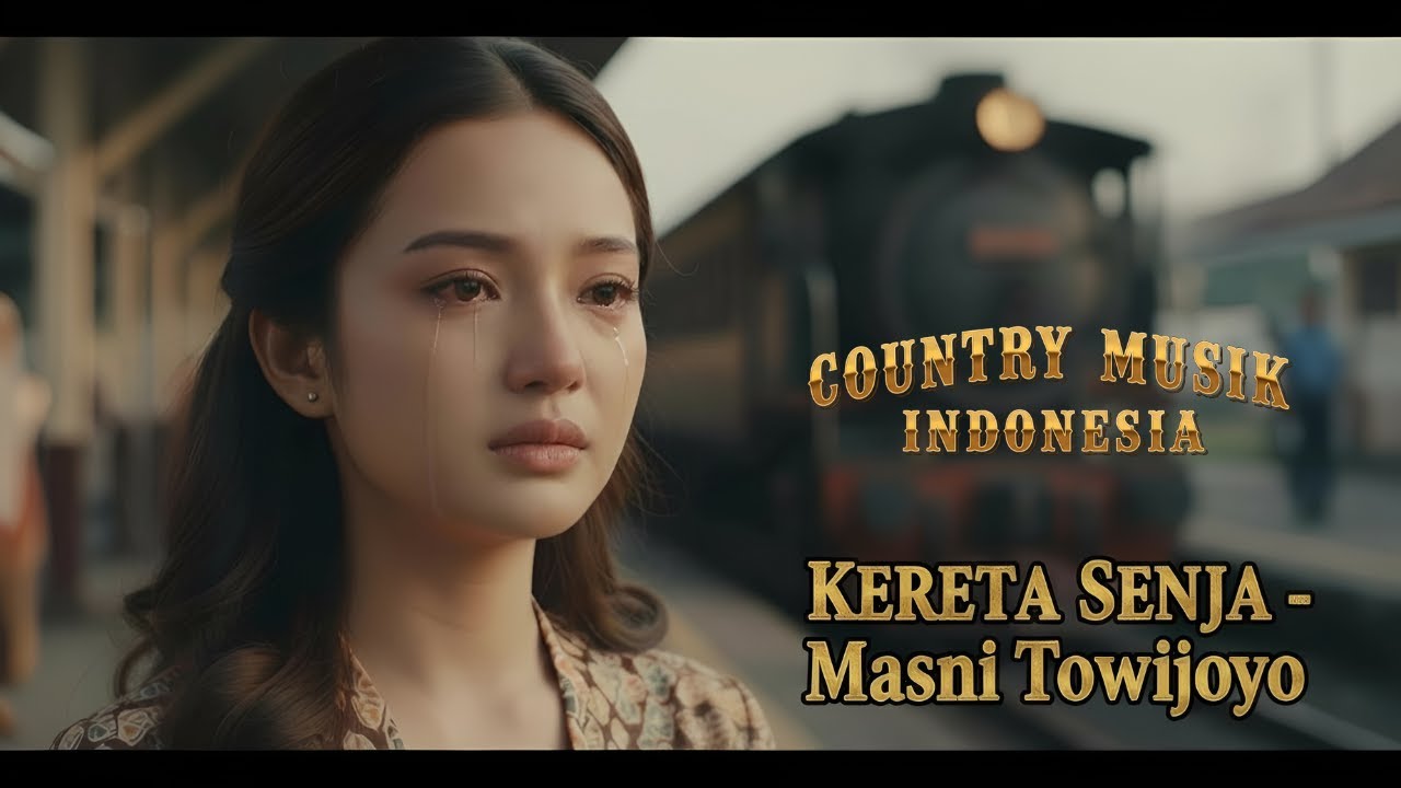 🎸 Kereta Senja Country Cover 🤠 | Lagu Country Indonesia Penuh Perjalanan & Rindu – Masni Towijoyo