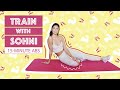 Train with sohni core workout at home