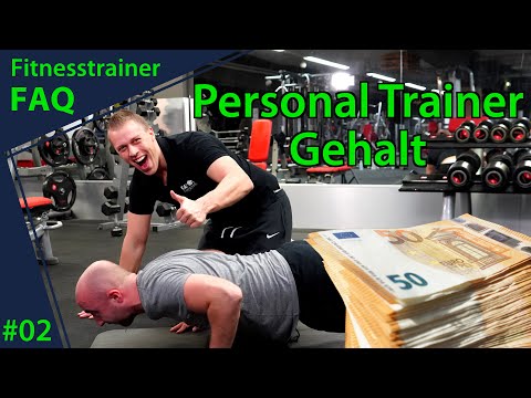 Wie viel Geld verdient man als Personal Trainer ? | Personal Trainer Gehalt |  Fitnesstrainer FAQ #4