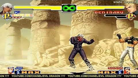 KOF 2000 # K DASH INFINITO COMBOS 100% (RE-UPLOAD) (V2.0)