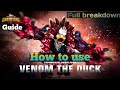 How to use Venom the Duck |Guide| Marvel Contest of Champions