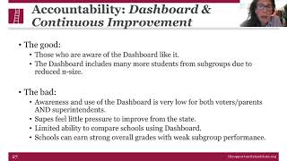 PACE | Shira Korn on Accountability: Dashboard & Continuous Improvement