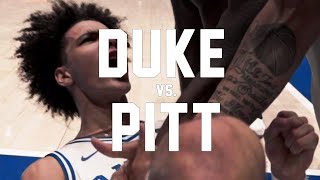 Duke Men's Basketball Cinematic Recap vs. Pitt