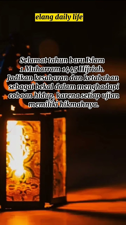 tahun baru islam story wa #shorts