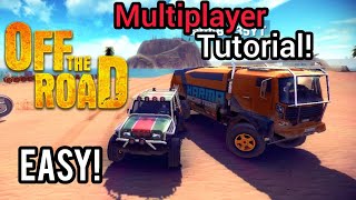 OFF THE ROAD: How To Play Multiplayer! | Join And Create Room Tutorial screenshot 5