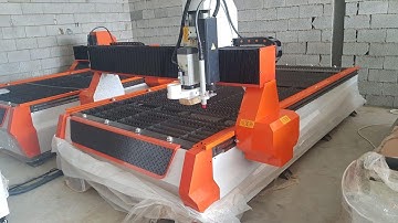 combined cnc router and metal plasma cutting machine sameng cnc router #plasmacuttersale #plasma