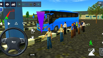 euro coach bus simulator 🥺🚌|| new coach bus simulator part- 22 Android gameplay