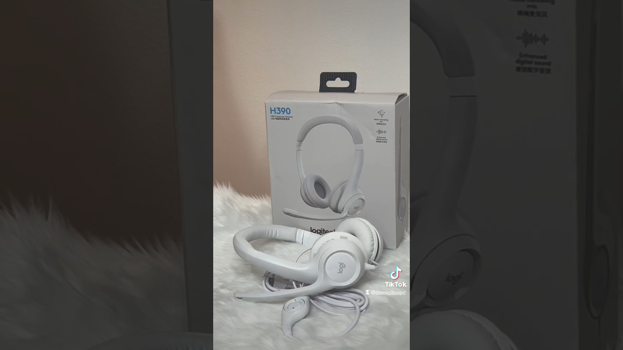 Audífonos Logitech H390 con cancelación de ruido. 