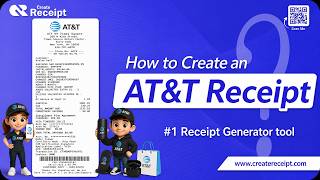 AT T Receipt Generator Create a Custom Receipt