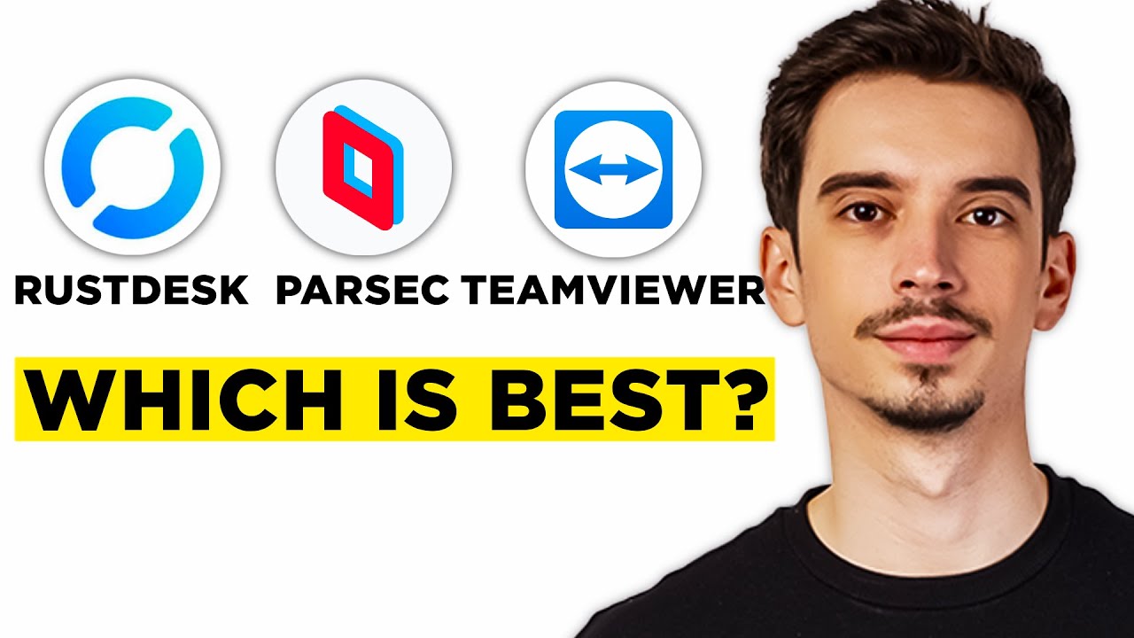 RustDesk vs Parsec vs TeamViewer: Which is Better? (2025)