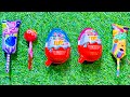 Relaxing ASMR Candy 🍬 Giant Sweets, Chocolate And Rainbow Lollipops!