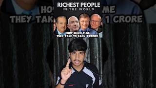 Who is the Fastest Billionaire? (1 Crore Edition) #shorts