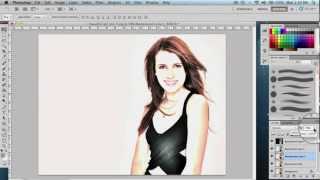 TUTORIAL : How to make your picture look like an ARTISTIC sketch in Photoshop [1080p] [EASY] screenshot 5