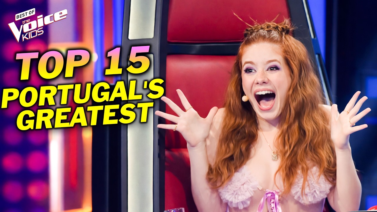 TOP 15: Portugal's GREATEST Singers EVER | The Voice Kids