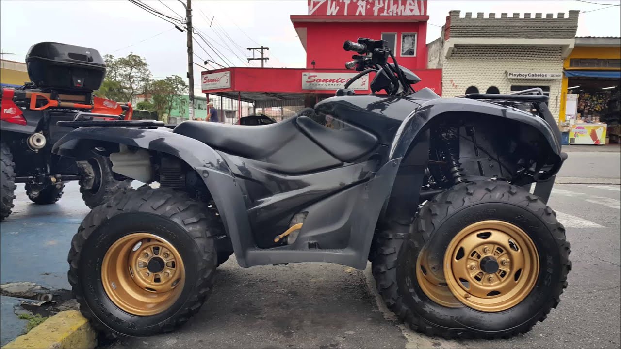 LR Motos Vende Quadriciclo Honda TRX Fourtrax 4x4 420cc YouTube
