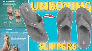 YOHO Floats Men soft slippers | Comfortable , stylish, flip flops | Lab tested Cushion and Bounce| screenshot 1