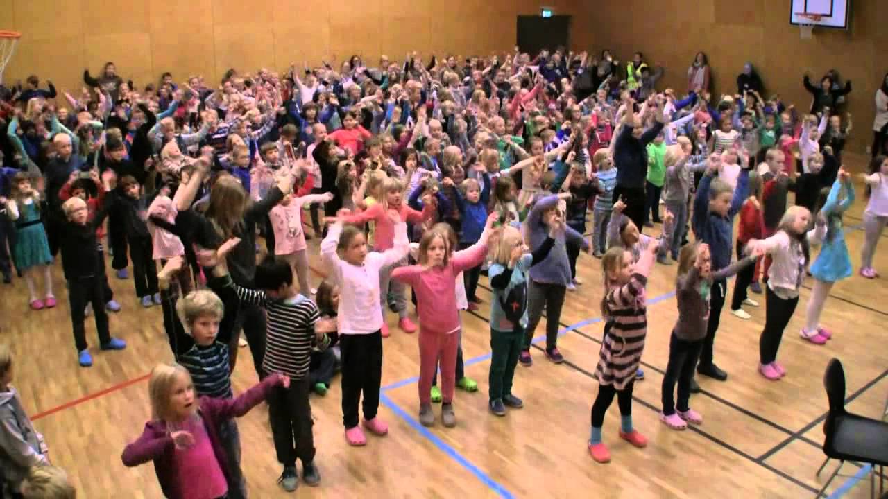 Blime dansen Skistua Skole 2014