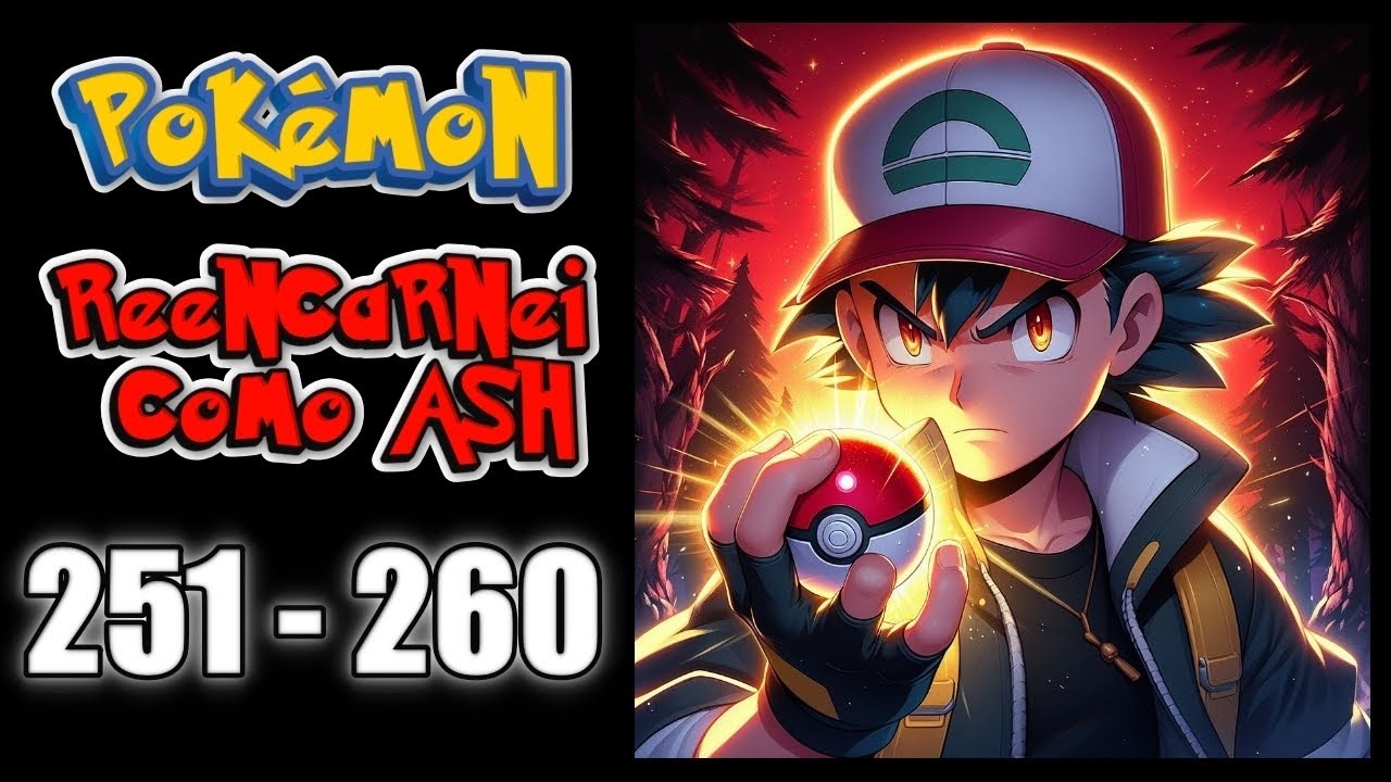 POKEMON - REENCARNEI COMO ASH - CAP 251 AO 260 - ESCUTE AUDIO NOVEL
