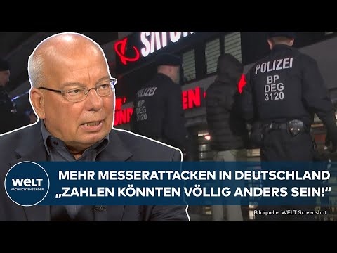 DEUTSCHLAND: Messerattacken stark gestiegen! Polizei nennt Details zu Zahlen, Tätern und Opfern