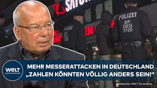 Deutschland Messerattacken Stark Gestiegen Polizei Nennt Details Zu Zahlen, Tätern Und Opfern