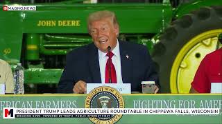 🇺🇸 President Trump's Full Roundable with Farmers in Chippewa Falls, Wisconsin