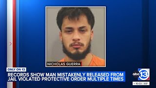 Man accused of attacking pregnant wife on probation despite 5 protective order violations: records