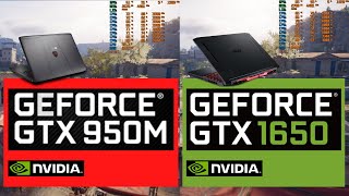GTX 950M vs GTX 1650 (Notebook/Laptop) | GTX 1650 vs GTX 950M (Notebook/Laptop) In 6  Games