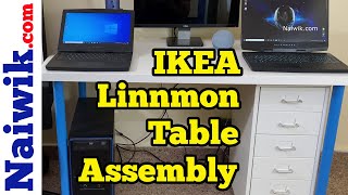 Ikea Linnmon Adils Table Unboxing & Embly 2021