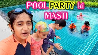 Summer Pool Party Start Hui - Anantya Gehre Pani Mein DOOB Gayi😭 | Anantya Vlogs