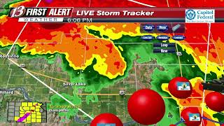 WIBW 13 Severe Weather Coverage April 30, 2024