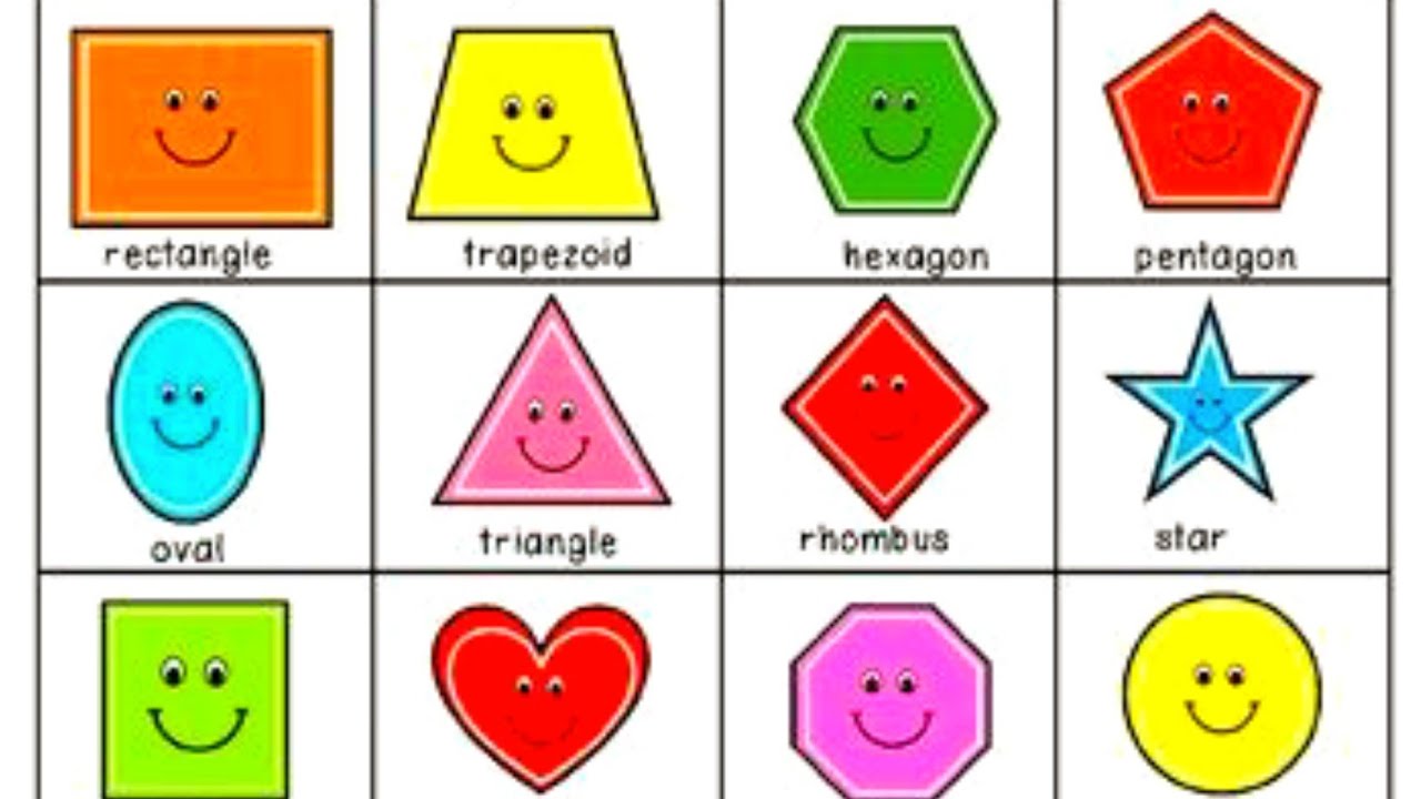 Learn Shapes - Kids Learning With Fun - YouTube
