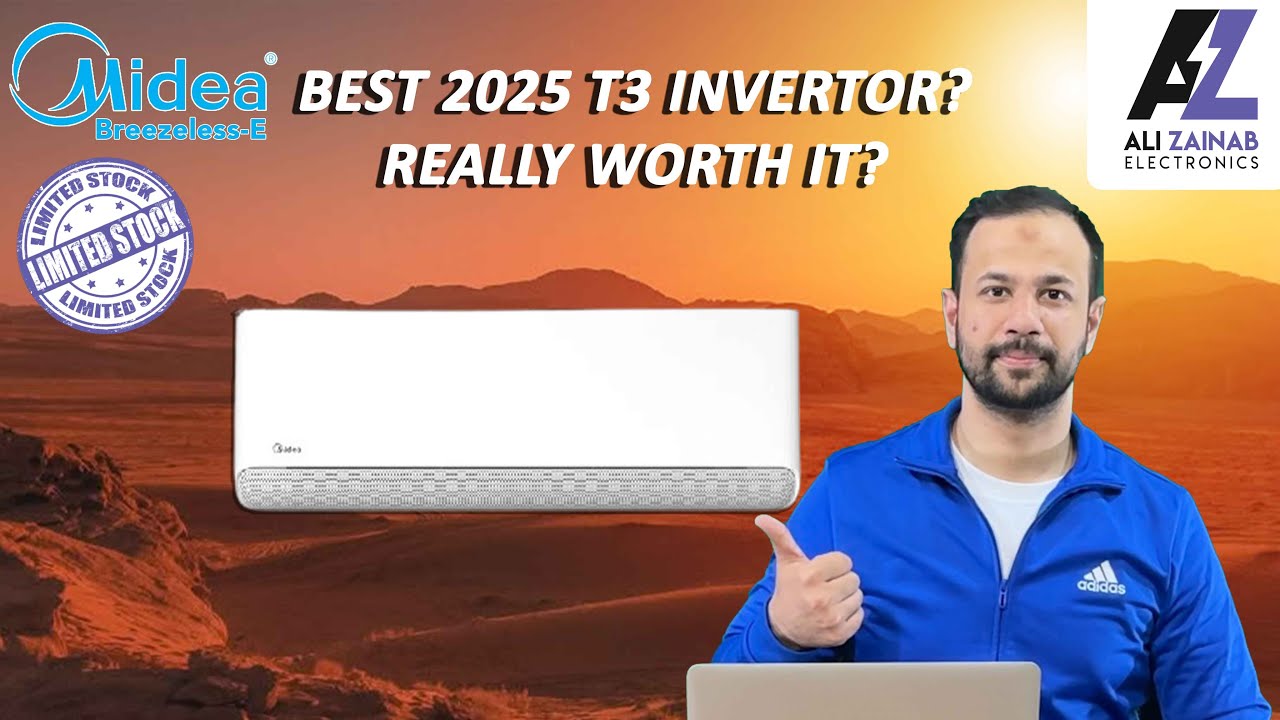 Midea Breezeless 2025 Top T3 Inverter AC