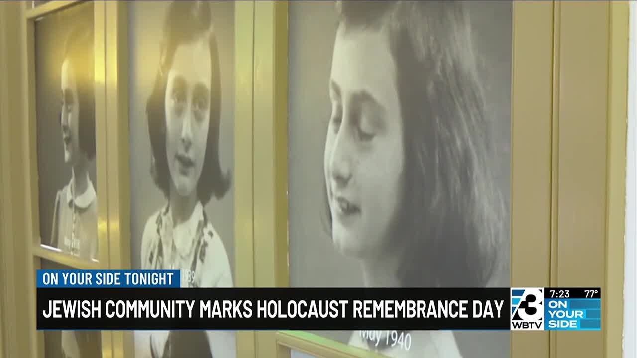 Jewish community marks Holocaust Remembrance Day - YouTube