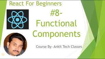 Part 8- React for Beginners | Functional Components | Default Exports | Naming Export