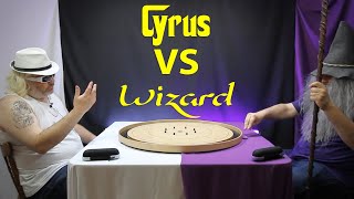 Crokinole Battle: Cyrus Vs The Wizard