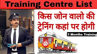 Zone Wise Station Master Training Centre List | All India Railway Training Centre screenshot 5