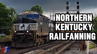 Northern Kentucky Railfanning | Norfolk Southern trains on the CNO&TP in Erlanger and M575 in Walton