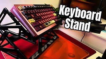 Peakzooc Aluminum Keyboard Display Stand KT75