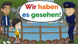 Deutsch lernen | Die Bestechung | Wortschatz und wichtige Verben