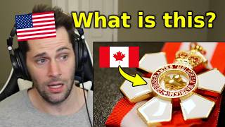 American Reacts to the Order of Canada Explained