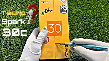 Tecno Spark 30c Unboxing | Gaming Test & Camera