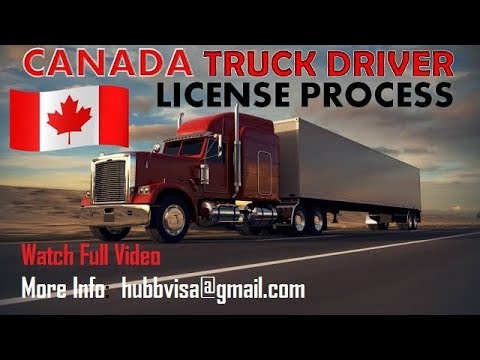 Hello friends, this video is for those people who want to get truck driving license of canada while on tourist visa. watch the whole full process. ...