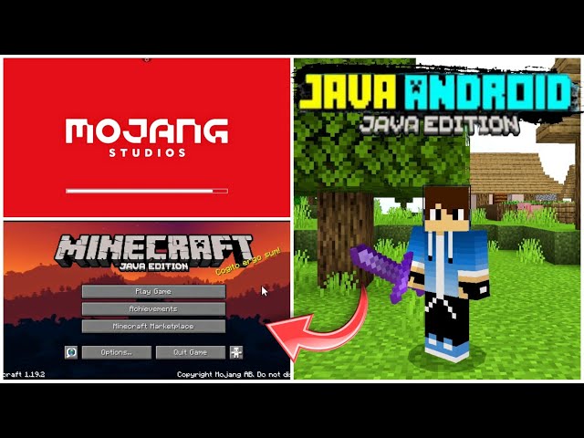 🤩i installed minecraft java edition in android