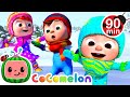 Skating in the Snow - Winter Song | CoComelon | Nursery Rhymes for Babies