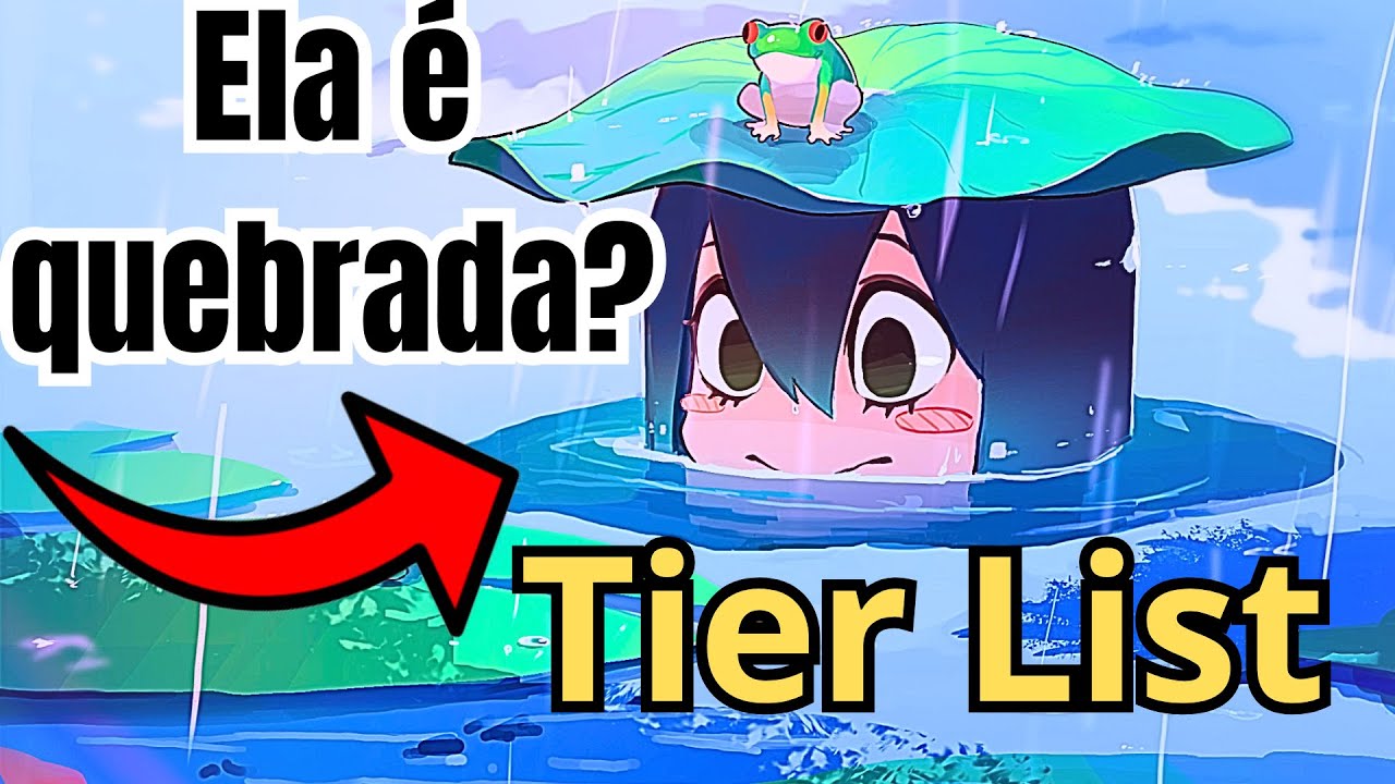 MELHORES PERSONAGENS de My Hero Ultra Rumble - Tsuyu é quebrada? [ Tier ...