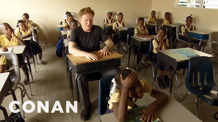 #ConanHaiti Preview: Conan Goes To Elementary School | CONAN on TBS