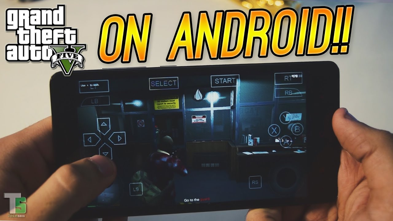 How to Play GTA 5 in Mobile  GTA V on Smartphone device with