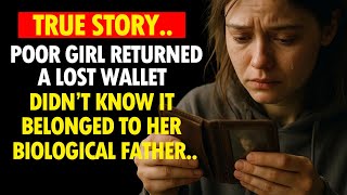 POOR GIRL RETURNED A LOST WALLET — AND FOUND OUT IT BELONGED TO HER REAL FATHER