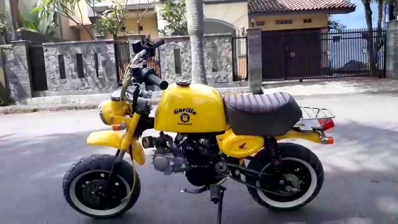 MODIFIKASI HONDA GORILLA MONKEY - YouTube